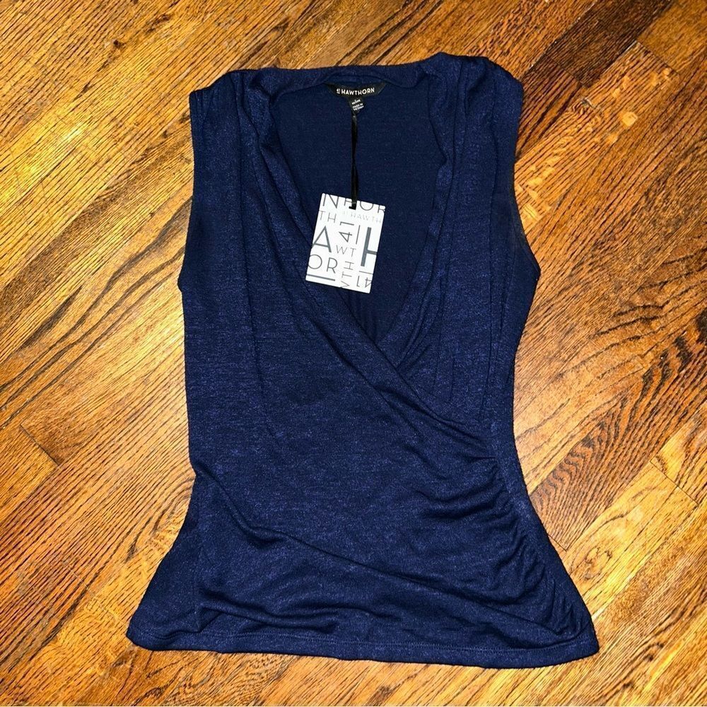 41 Hawthorn Navy Women's Blouse